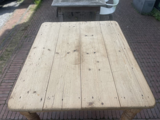 Table de salle à manger en pin antique – Tables de salle à manger, Wood (photo 6 of 7)