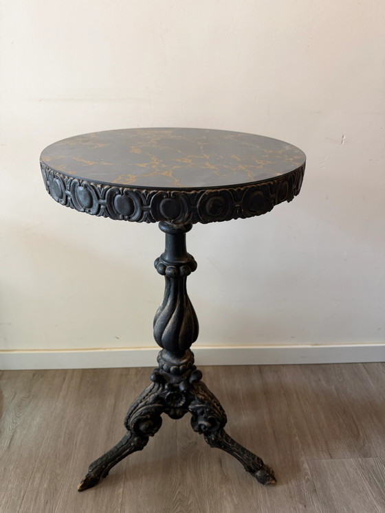 Tavolino nero in legno – Tavolini, Wood, Vintage (photo 7 of 9)