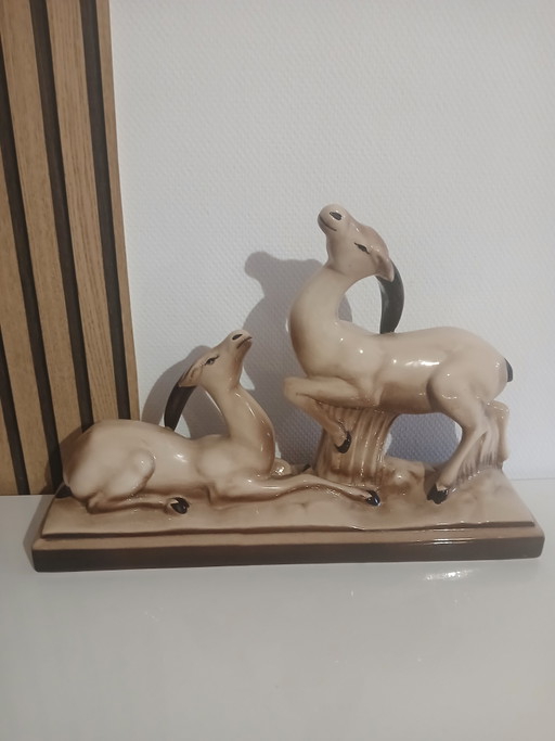 Antilopi Lemanceau. – decoratieve objecten, Ceramic