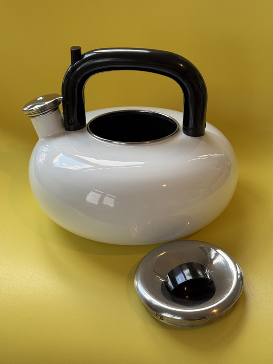 Image 1 of Bollitore a fischio Copco vintage, design Sam Lebowitz, anni &#39;80