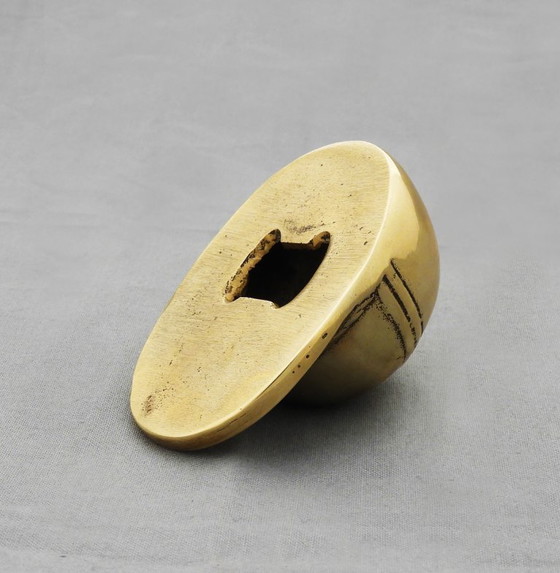 Image 1 of  Gucci Style Brass Bottle Opener, Jockey's Cap, Italy, circa 1970