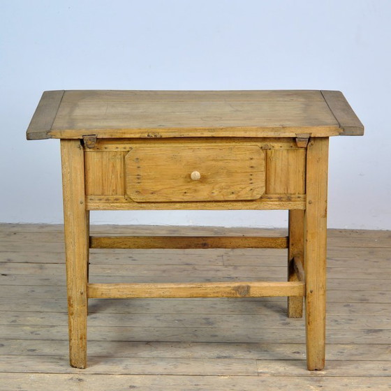 Image 1 of Beechwood Side Table, Circa 1900