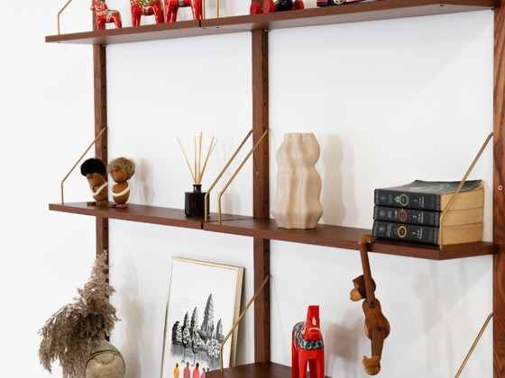Teak Modular Shelving Unit, Danish Design, 1960s, Made In Denmark – Wood (photo 7 of 15)