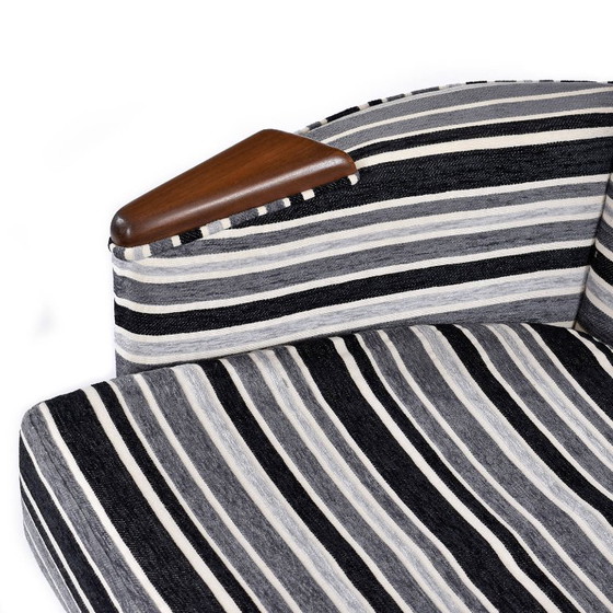 Image 1 of Restored Adrian Pearsall For Craft Associates 2056-C Highback Lounge Chair