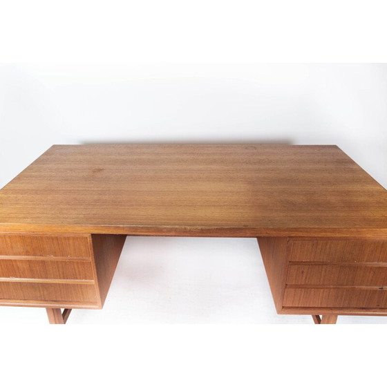 Image 1 of Vintage desk in teak by Omann Junior, 1960s