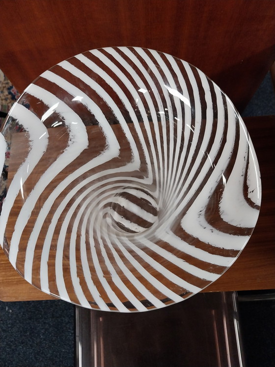 Image 1 of 1 x vase en forme de tourbillon de Peill et Putzler 1980