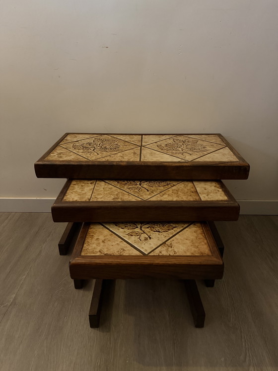 Image 1 of Deens design nest tafels en bijzettafeltjes 