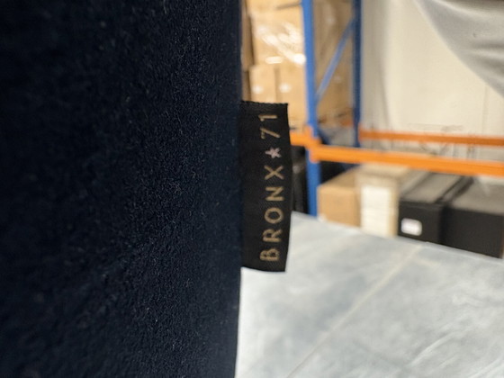 Image 1 of Blue Bronix71 Velvet armchair Amy