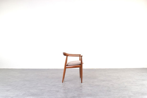 Image 1 of Mid-Century Deense fauteuil van Illum Wikkelsø voor Niels Eilersen, jaren 60