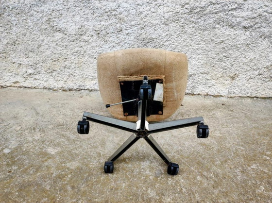 Image 1 of Mid-Century Modern Egg Swivel Chair Stol Kamnik Vintage Gray Office Chair