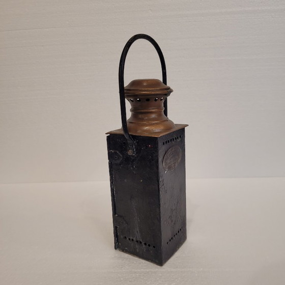 Image 1 of Linterna técnica ferroviaria, H. Luchaire, años 20 - Francia