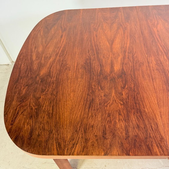 Ruscheweyh Design Dining Table – Extendable – Art Deco – Wood (photo 14 of 14)