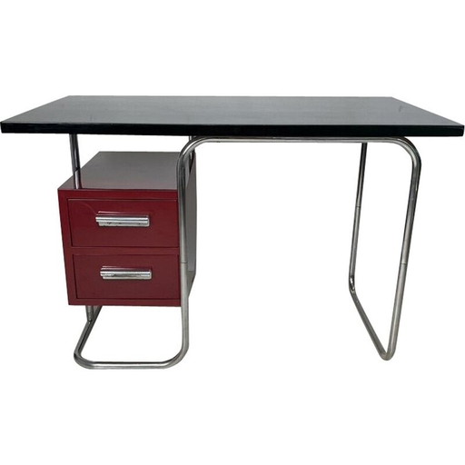 Vintage Bauhaus bureau, jaren 1930