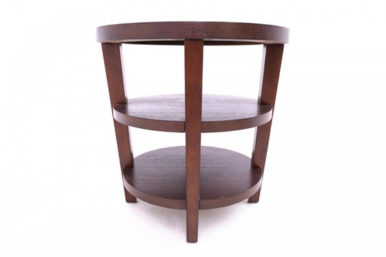 Image 1 of Runder Art-Déco-Tisch, Frankreich, 1930er Jahre.