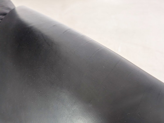 Image 1 of Divano originale Hans Kaufeld Design Couch De Sede in pelle nera