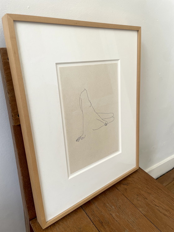 Image 1 of Frederic Forrest Nackte Frau Minimalistische Zeichnung