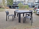 Comic strip table with 4 chairs - Gijs Bakker Castelijn - 1970
