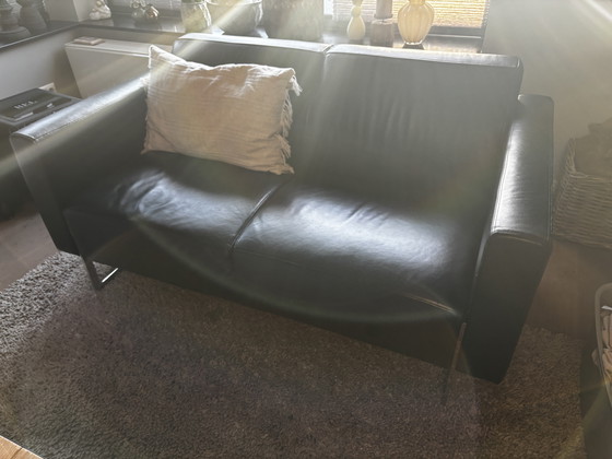 Image 1 of 2x Artifort Mare Sofas, 2,5-Sitzer und 2-Sitzer in Leder