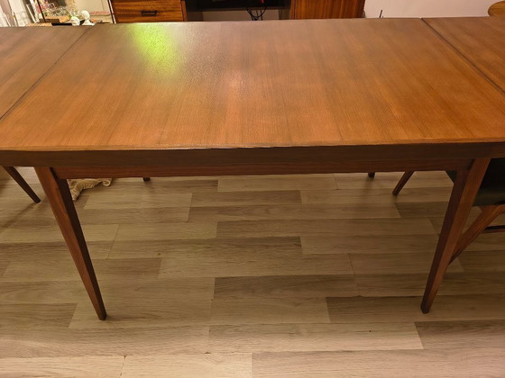 Image 1 of Mesa de comedor extensible de los años 60