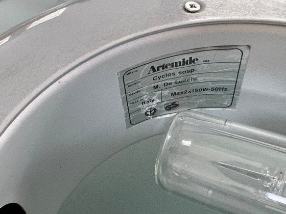 Artemide Cyclos Sospensione, Vintage, Michele De Lucchi – Suspensions, Plastic, Glass (photo 5 of 5)