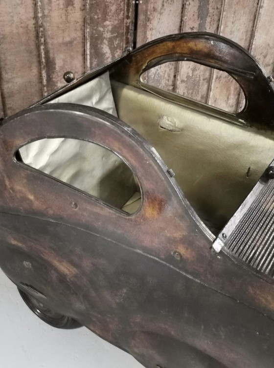 Image 1 of Antique iron wheelchair