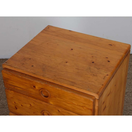 Image 1 of Pine storage unit, Selected by Charlotte Perriand for Les Arcs, 1960