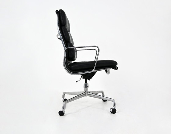 Image 1 of Fauteuil Soft Pad conçu par Charles et Ray Eames pour ring Mobelfabrikk Norway, années 1970