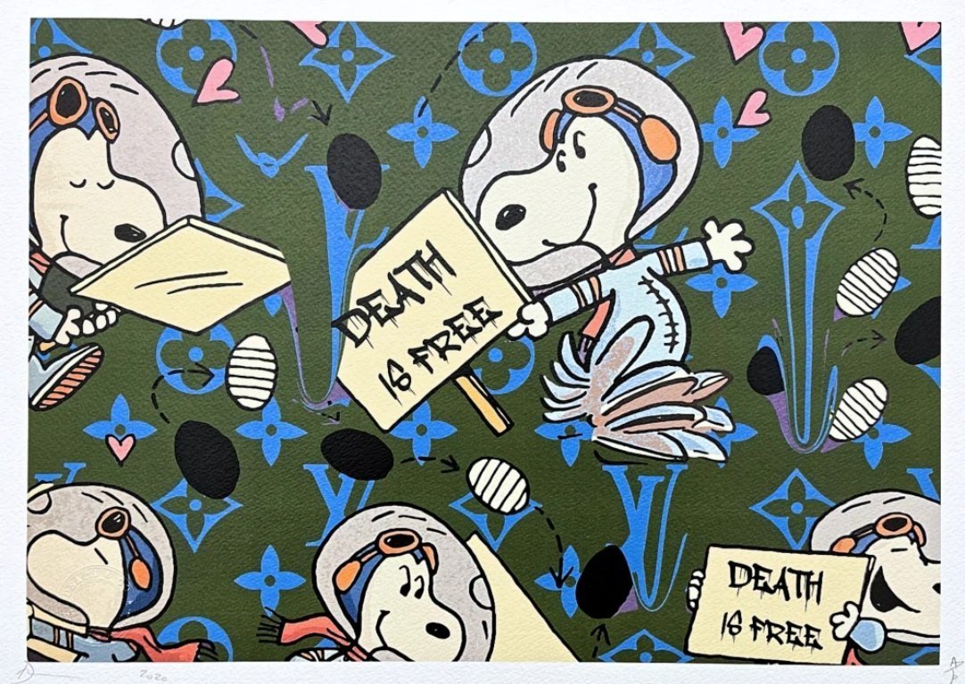 Death NYC - Cosmo Snoopy - Limitierte Auflage mit Zertifikat