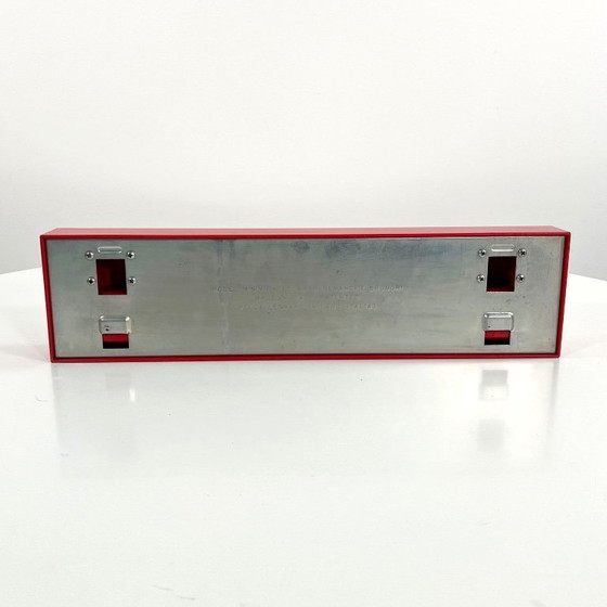 Image 1 of Porte-manteau Minivip rouge de Benanti & Brunori pour Velca Legnano, années 1970