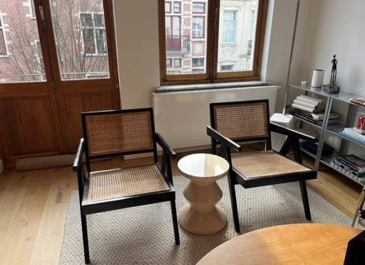 2 x detjer armchairs chadingarh inspiration