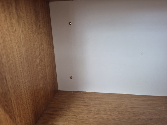 Image 1 of Sideboard on hairpin legs. Vintage (hall) cabinet, decoupage.