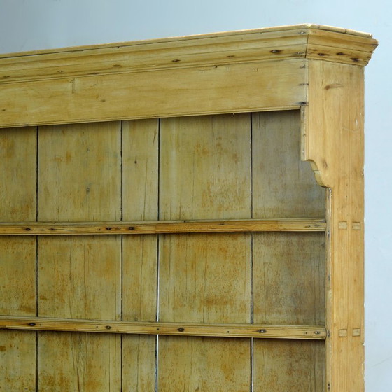 Grenenhouten buffetkast, circa 1850 – Kasten, Wood, Brass, Vintage (photo 8 of 14)
