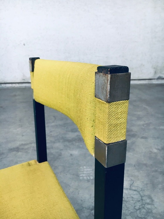 Image 1 of Midcentury Modern Design Eetkamerstoelset van J. Batenburg voor MI, België 1969