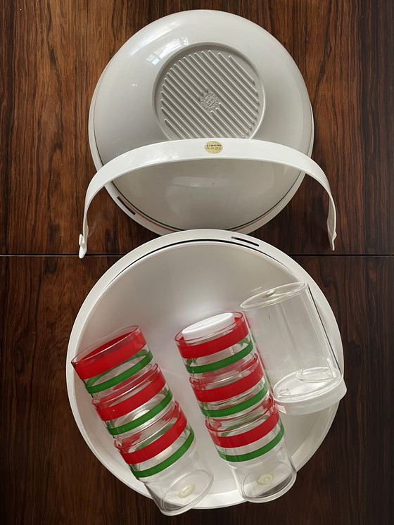 Image 1 of PicBoll Italian Picnic Set di Guzzini, design iconico vintage anni &#39;70