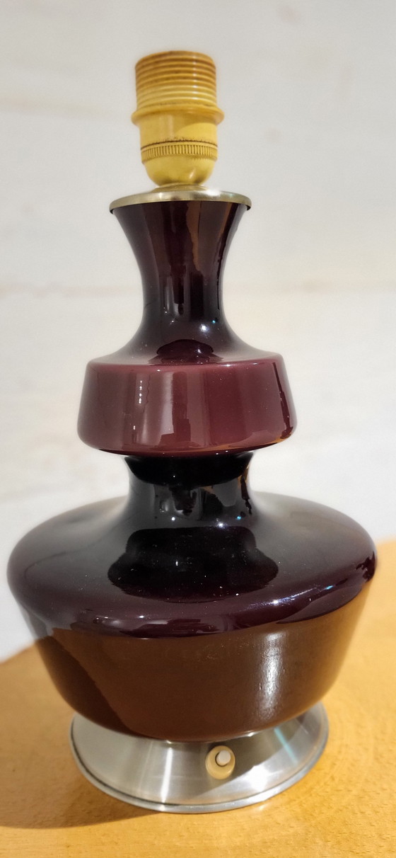 Image 1 of Holmegaard Danish glass lamps mid-century