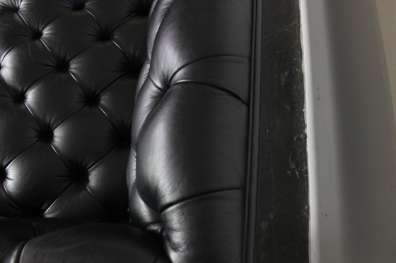 Image 1 of Wittmann Edwards Design leather sofa, a classic top seat