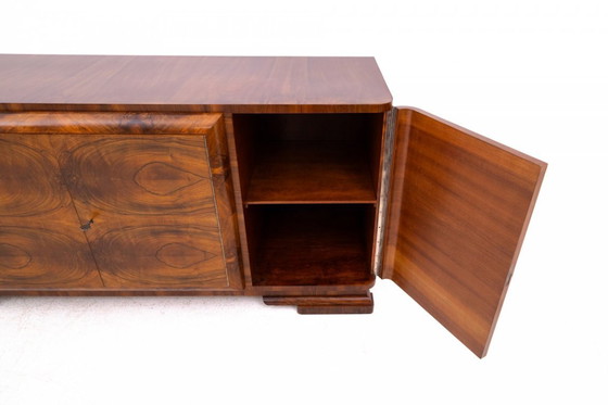 Image 1 of Buffet Art déco des années 1940, Pologne.