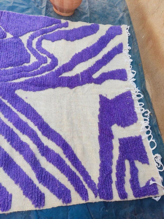 Image 1 of Tapis en laine fait main – coloris personaliseerbaar 300cmx150cm