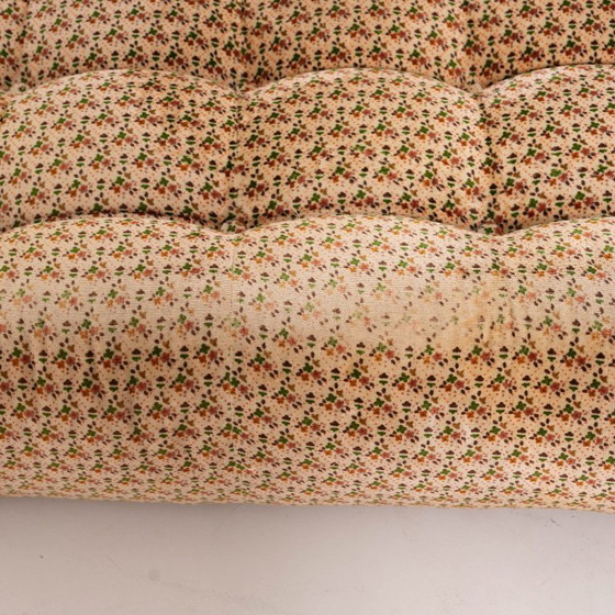 Image 1 of Vintage Bamboletto-ligbed van Mario Bellini voor B&B Italia, 1975 — Gesigneerd, originele bekleding