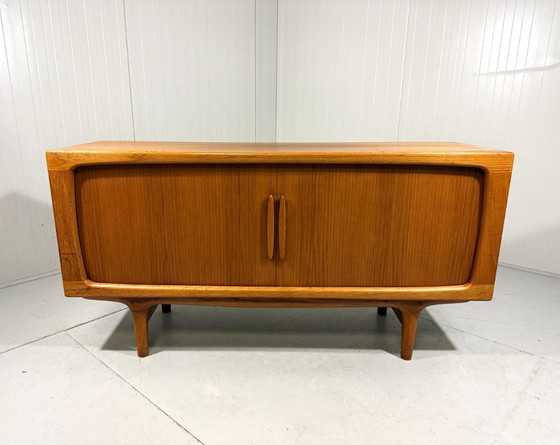 Image 1 of Johannes Andersen Eichen-Sideboard für Silkeborg, Dänemark, 1960er Jahre