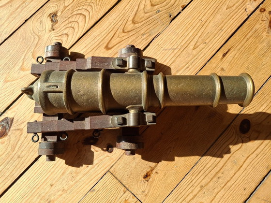 Riproduzione Grande Cannone in Bronzo 34 cm – Oggetti decorativi (photo 9 of 29)