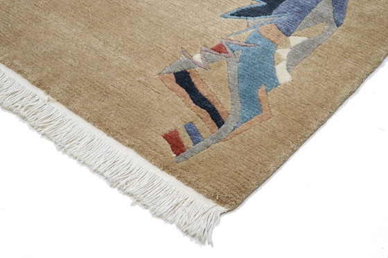 Image 1 of Modern designer Nepal rug 202 x 141 cm