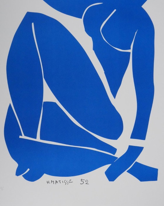 Henri MATISSE : Nu bleu I, Lithographie signée – Lithographies et sérigraphies, Paper (photo 6 of 9)