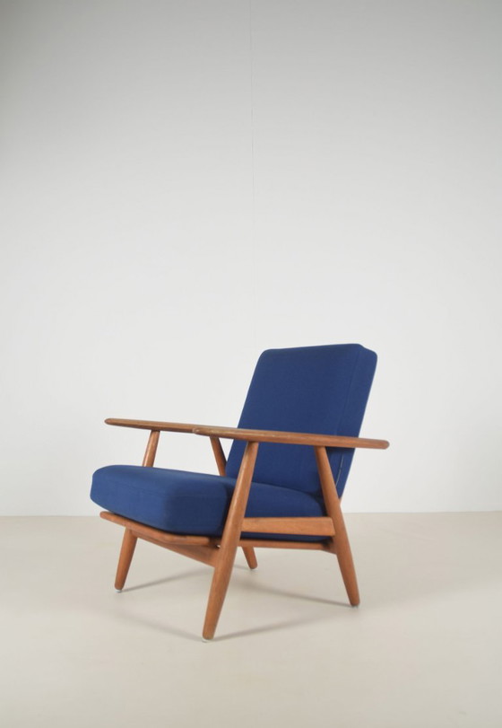 Siège de cigarier danois GE240 conçu par Hans Wegner pour Getama, années 1950 – Fauteuils, Wood (photo 4 of 13)