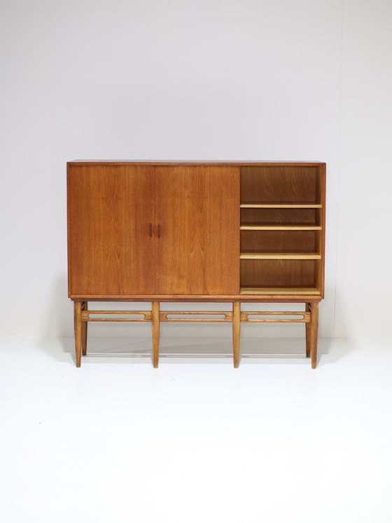 Image 1 of Highboard Illum Wikkelsø model 90 Deens vintage
