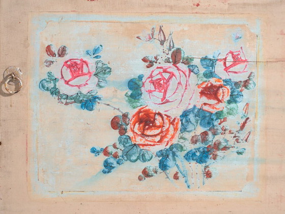 Credenza bianca antica con illustrazioni originali (c.1900) #7 – Credenze (photo 40 of 40)