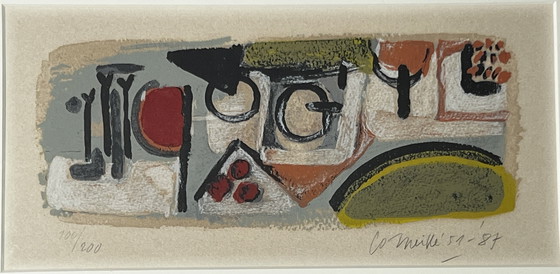 Image 1 of CORNEILLE (1922-2010) Abril en París 4 (1987) Serigrafía