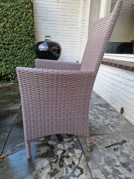 4 Garden chairs – Summer Garden, Plastic, Wicker (photo 4 of 5)