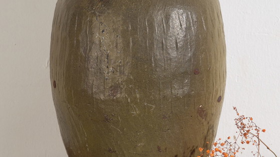 Grande vaso antico verde oliva (c.1900) #3 – Vasi (photo 3 of 18)