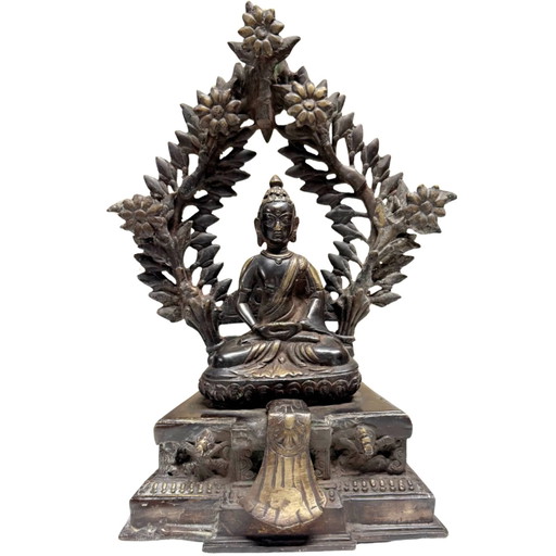 Bronzo Himalayano Antico Qualità Museo (Regno di Mustang / Lo), XV-XVII Secolo